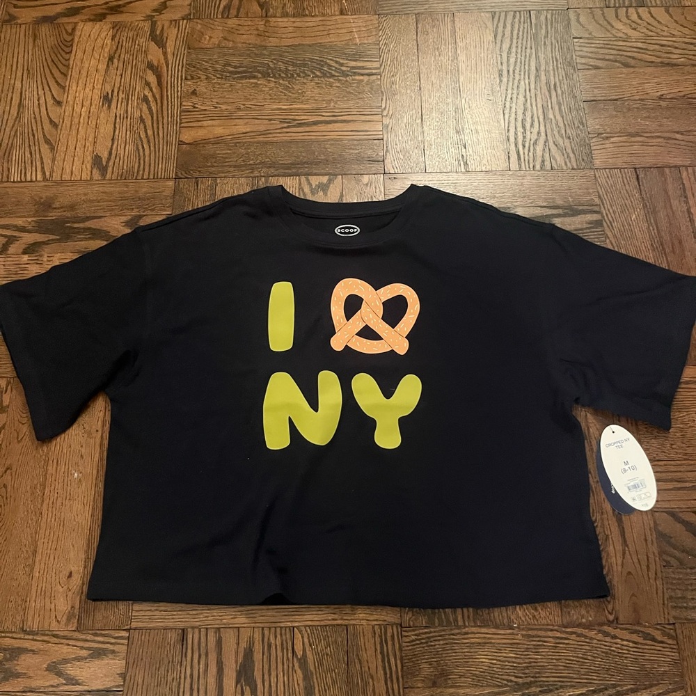 Limited edition scoop nyc cropped t
